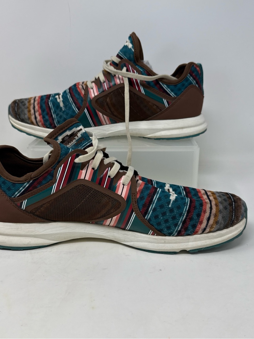 Ariat Fuse 10046874 Womens 10 B Tennis Shoes Turquoise Aztec Athletic Sneakers